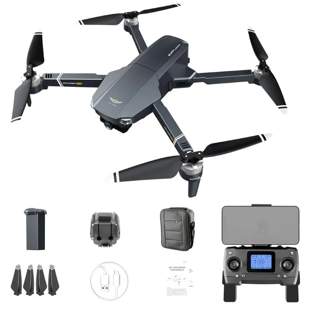 

JJRC X20 3-осевой шарнирный стабилизатор FPV 6K HD камера GPS позиционирование оптического потока бесщеточный двигатель складной Радиоуправляемый ...