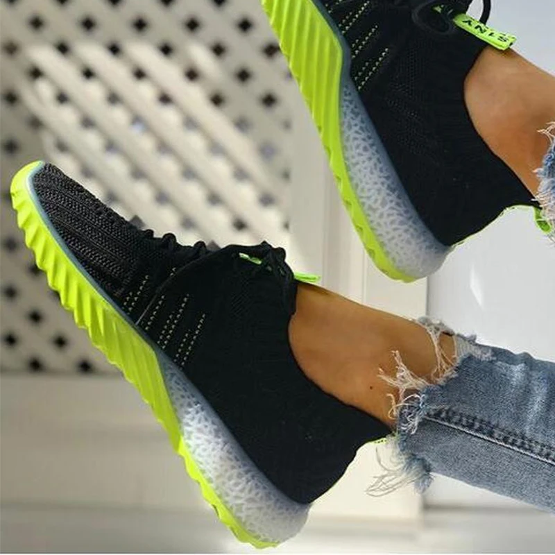 

2020 New Women Platform Chunky Sneakers Casual Vulcanize Shoes Luxury Designer Female Fashion Sneakers Chaussures Femme