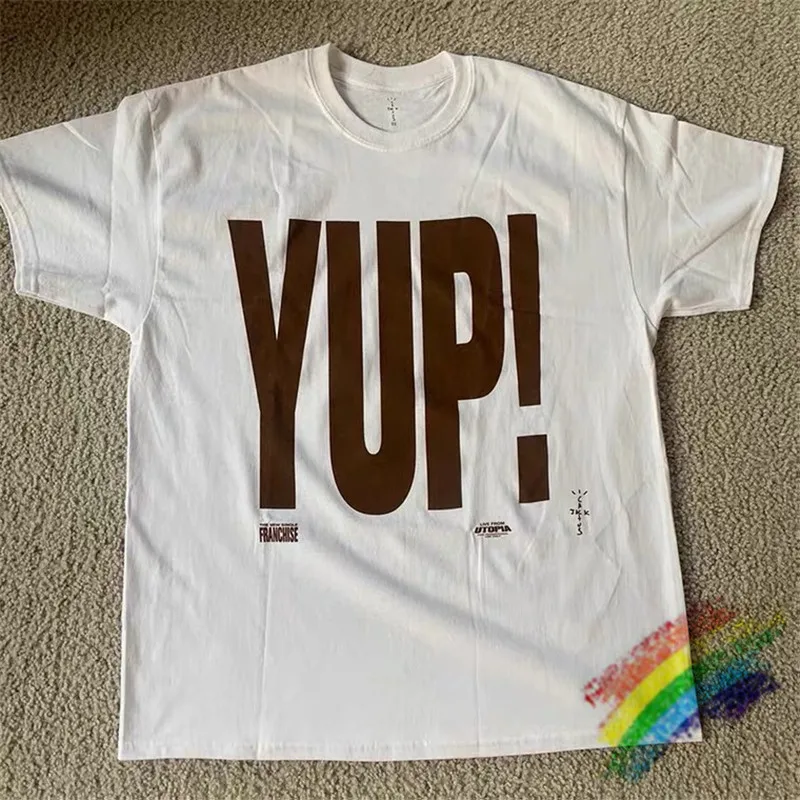 2020ss Футболка с принтом Трэвиса Скотта кактуса Джека для мужчин и женщин высокое