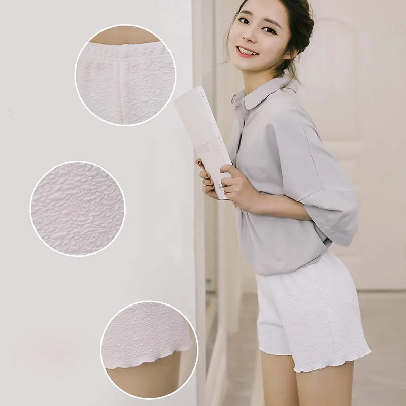 

Summer Women Loose Thin Section Can Be Worn Outside Curling Bottoming