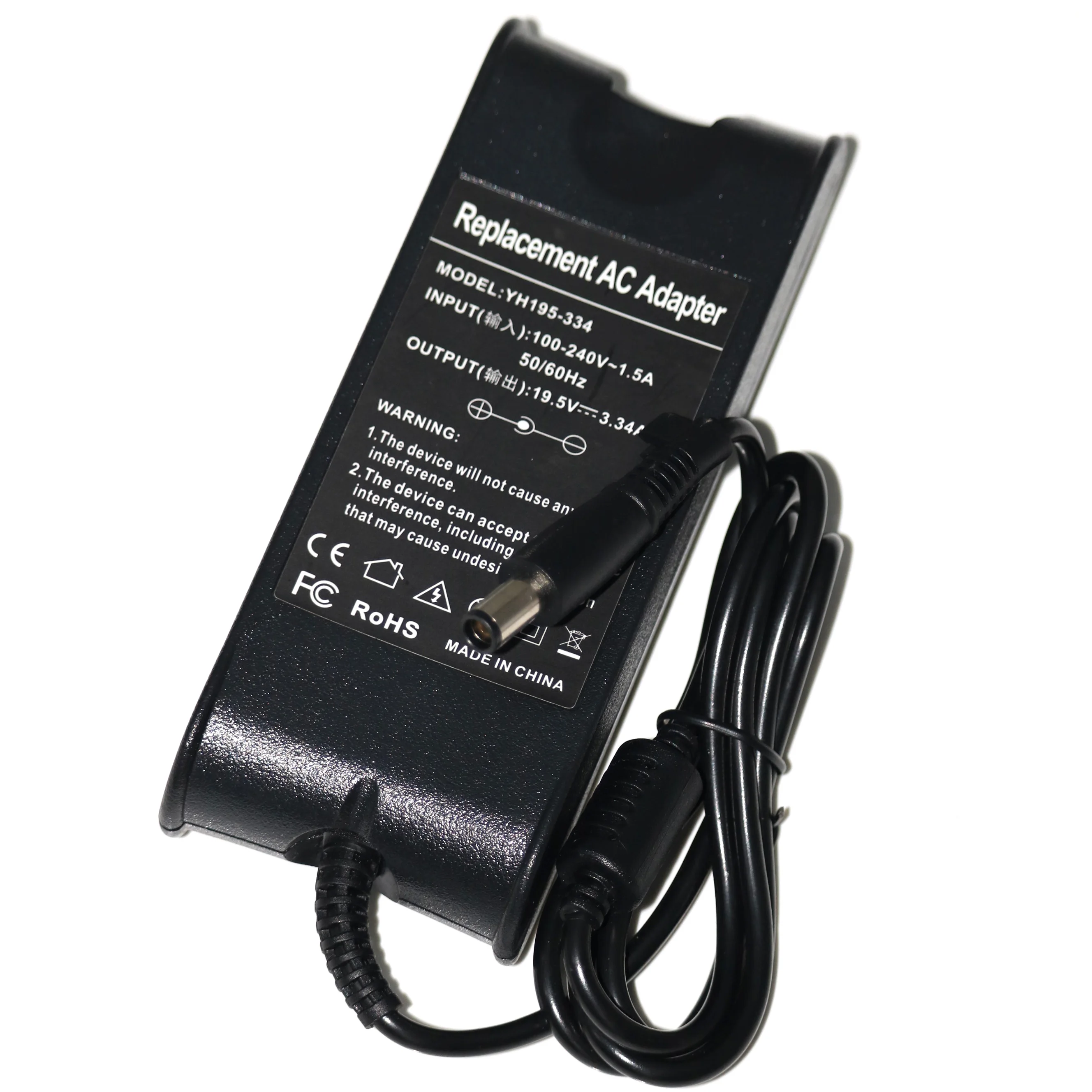 

65W 19.5V 3.34A For Dell Inspiron 15 1750 1545 1525 6000 8600 PA12 XPS M1330 PA-12 AC Laptop Adapter Charger Power Supply