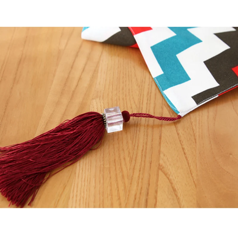 Модная цветная Декоративная скатерть ML334B с волнистыми полосками и активным