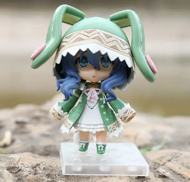 Аниме Симпатичные Nendoroid " Date A Live Yoshino ПВХ фигурка Коллекция Модель детские игрушки brinquedos - Цвет: opp bag