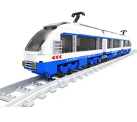 ausini 25903 assemble model century train freight shinkansen enlightenment building blocks toys for children birthday gifts