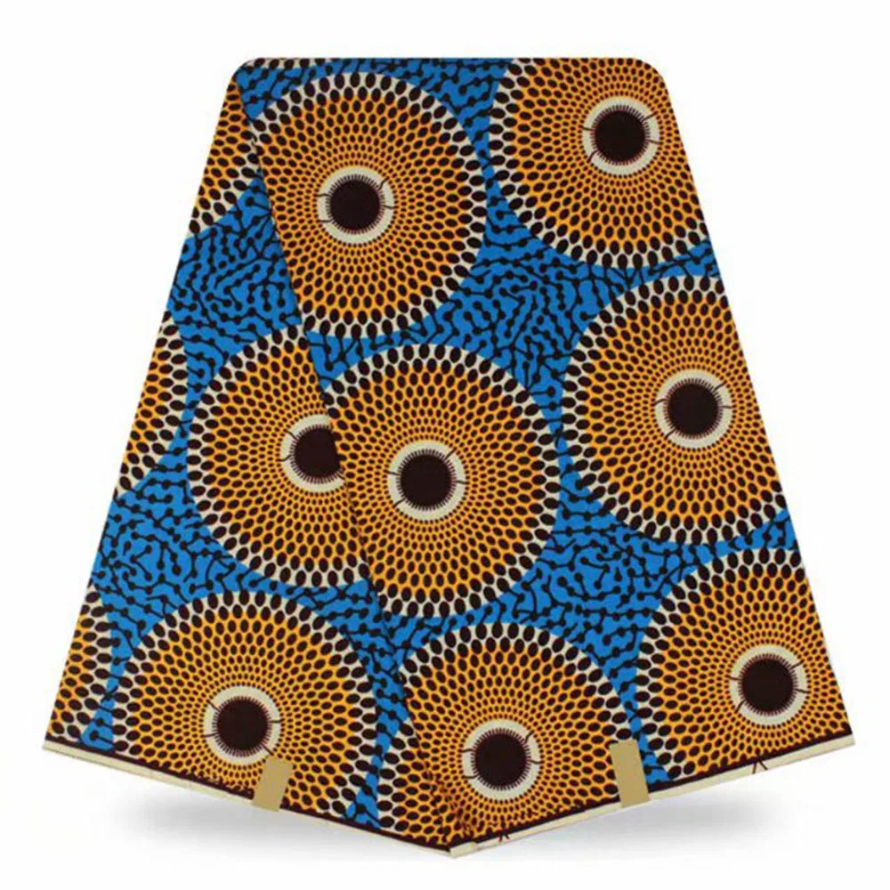 

african fabric wax print ankara wax high quality pagne real wax cotton 6yards african ankara dresses sewing material