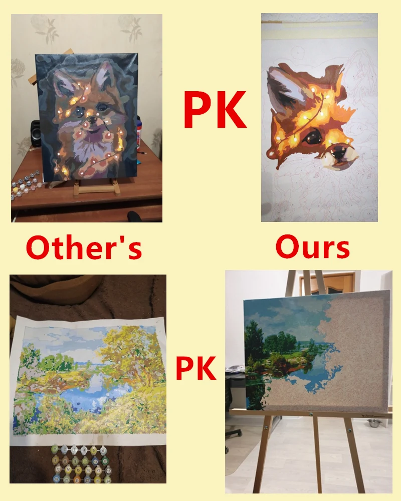 

Painting By Numbers DIY Dropshipping 40x50 60x75cm Fishermen with red pier Still life Canvas Wedding Decoration Art picture Gift