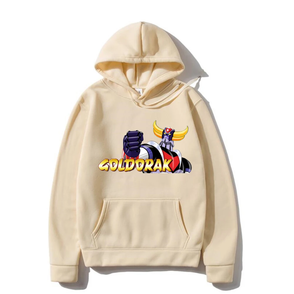 Japanese anime goldorak hoodies vetement homme oversize sweat capuche goldorak hoodies anime men women 2021 adult's clothes