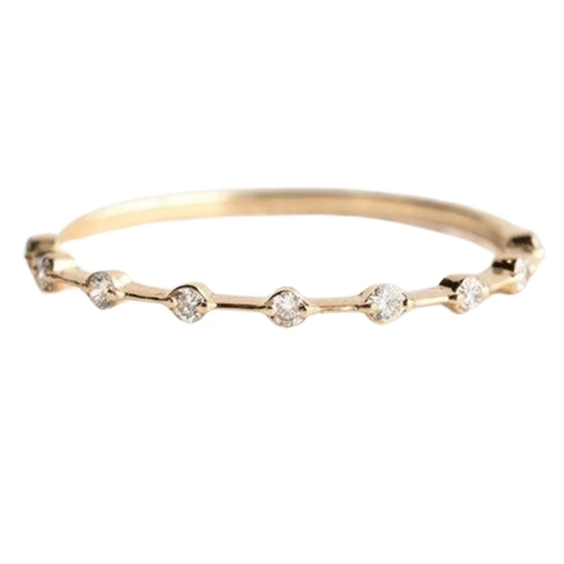 

3pcs Fashion Rings Set for Ladies Crytal Rings For Women European and American Shiny Minimalist Style Personality Geometric Ring