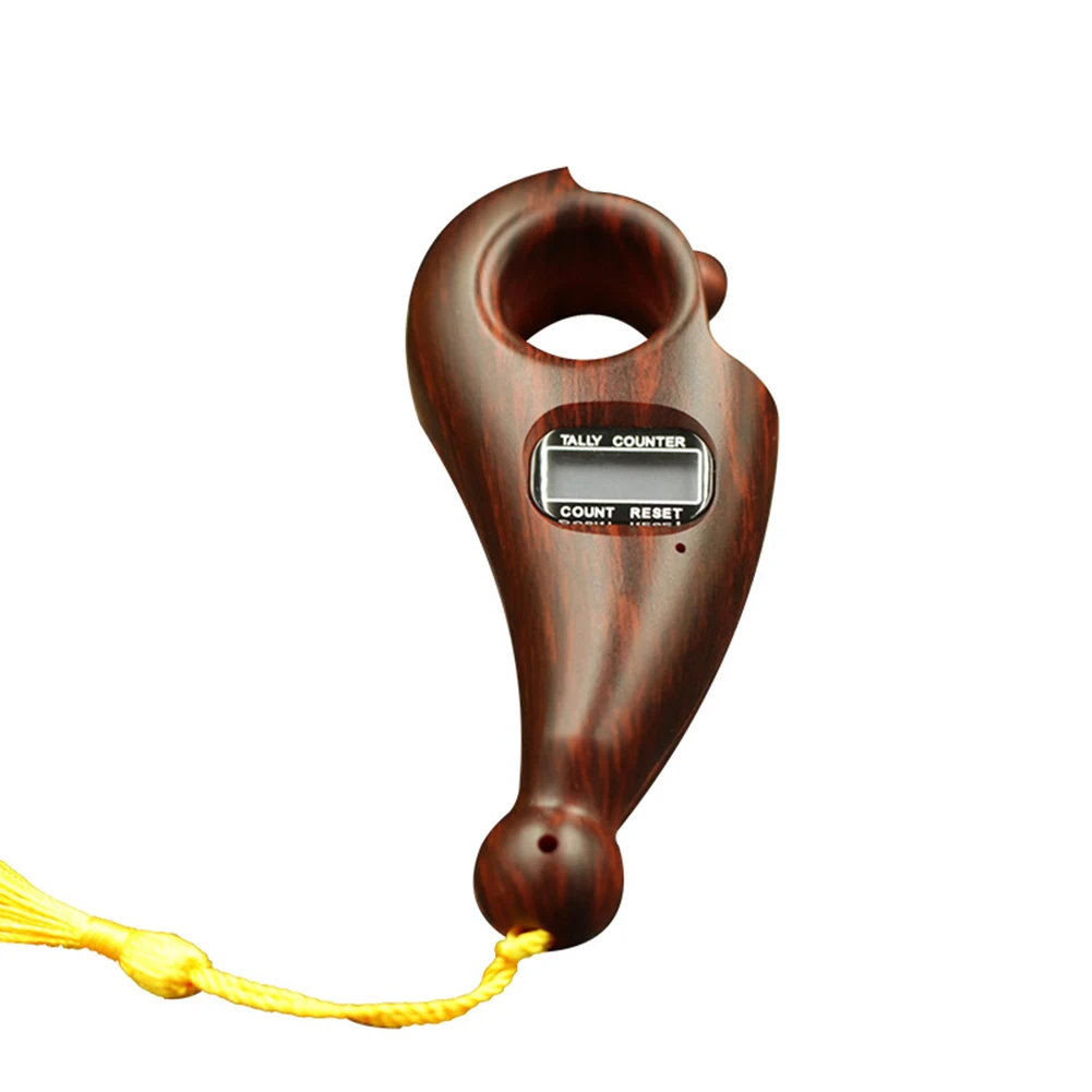 Прокрутка Будды бусин счетчик мини ABS ручной релаксации цифровой дисплей