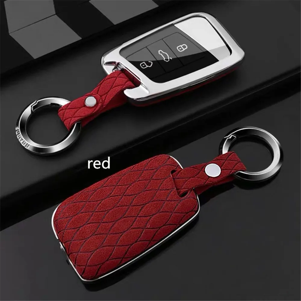 Чехол для ключей для Volkswagen VW Passat CC POLO Golf GTI jetta tiguan Gol CrossFox Plus Eos Scirocco Beetle для Skoda