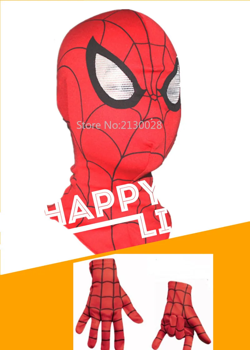 Вечерние Маски Человека паука с капюшоном на Хэллоуин супер крутые маски и