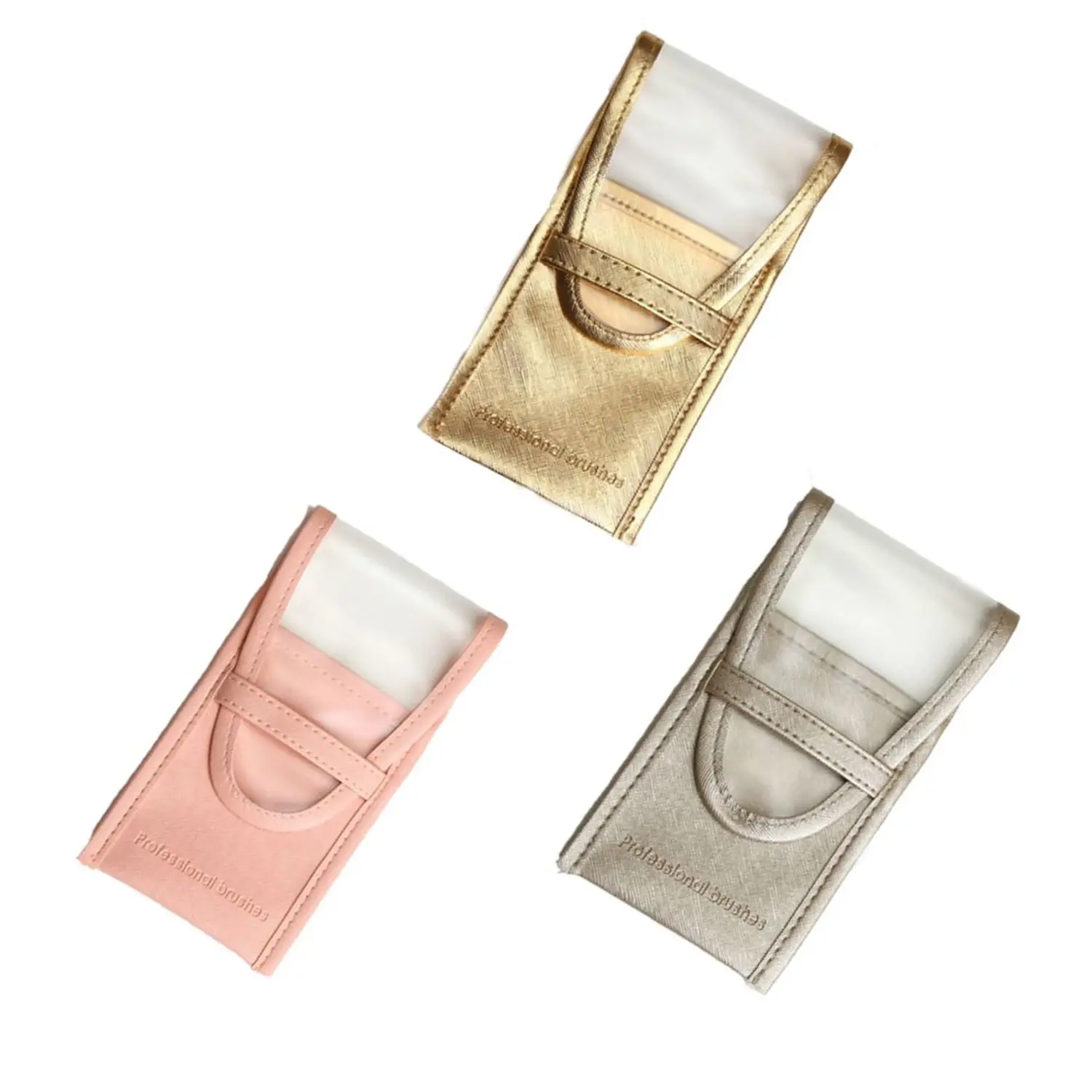 

use Waterproof Dust-proof Brushes Holder Makeup Tools Makeup Brushes Case Storage Bags Toiletry Organizer Cosmetic Bag