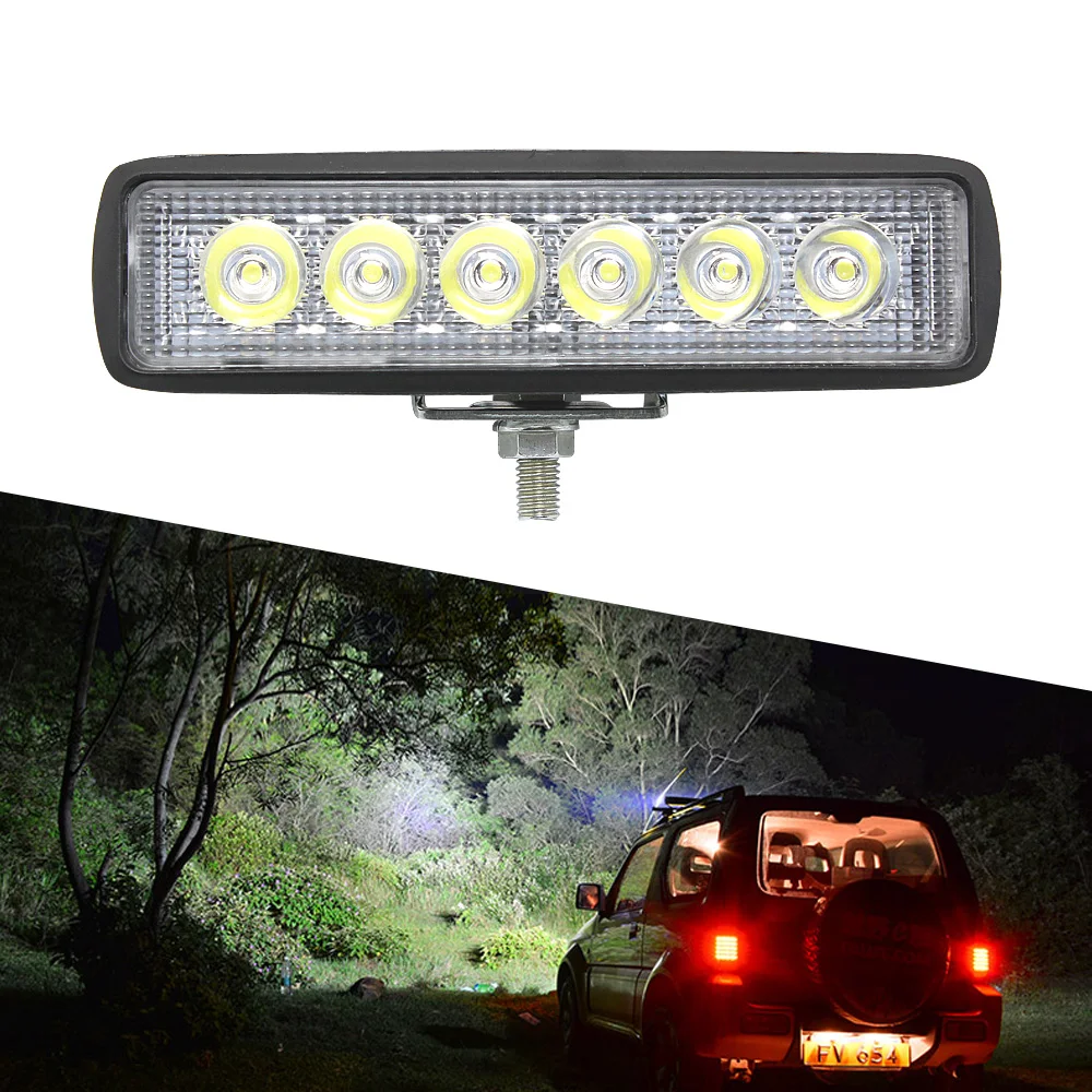 

6 Inch LED Light Bar Car Work Lamp Spotlight 12V For 4x4 4WD Offroad SUV ATV Motorcycle Truck Tractor Daytime Running Light