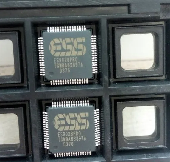 Новый оригинальный аутентичный ЦАП ES9028 ES9028PRO Audio Chip 64-e TQFP 129dB DNR -120dB THD + N/бесплатная