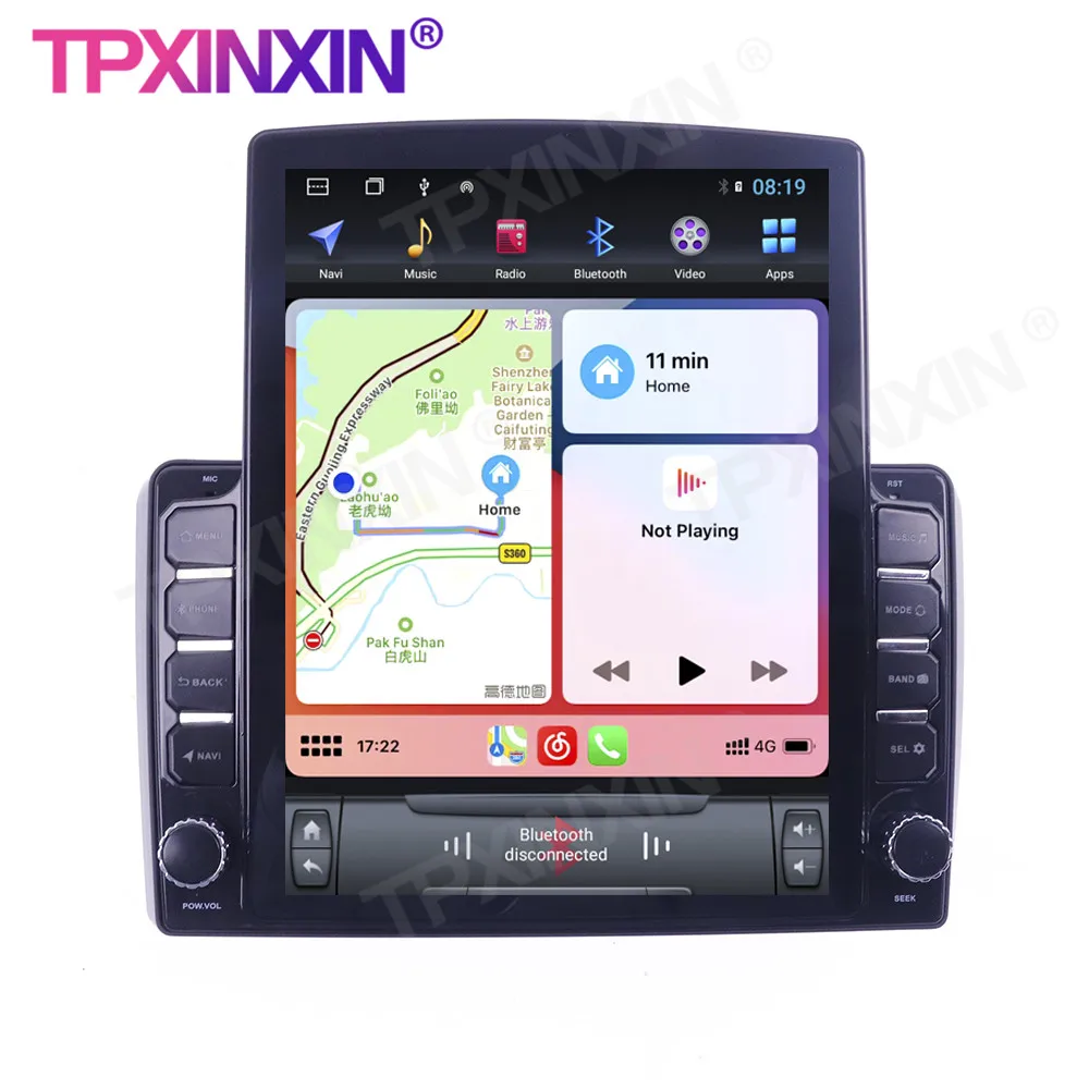 저렴한 Lada Granta 2017 2018 안드로이드 10.0 6 + 128G 무선 Carplay 터치 스크린 스테레오 수신기 6 + 128G 라디오 라디오 IPS