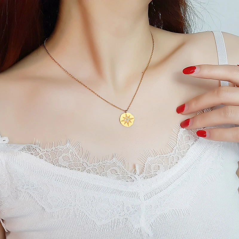 Яркие женские украшения для вечерние с фианитами|Ожерелья подвеской| |