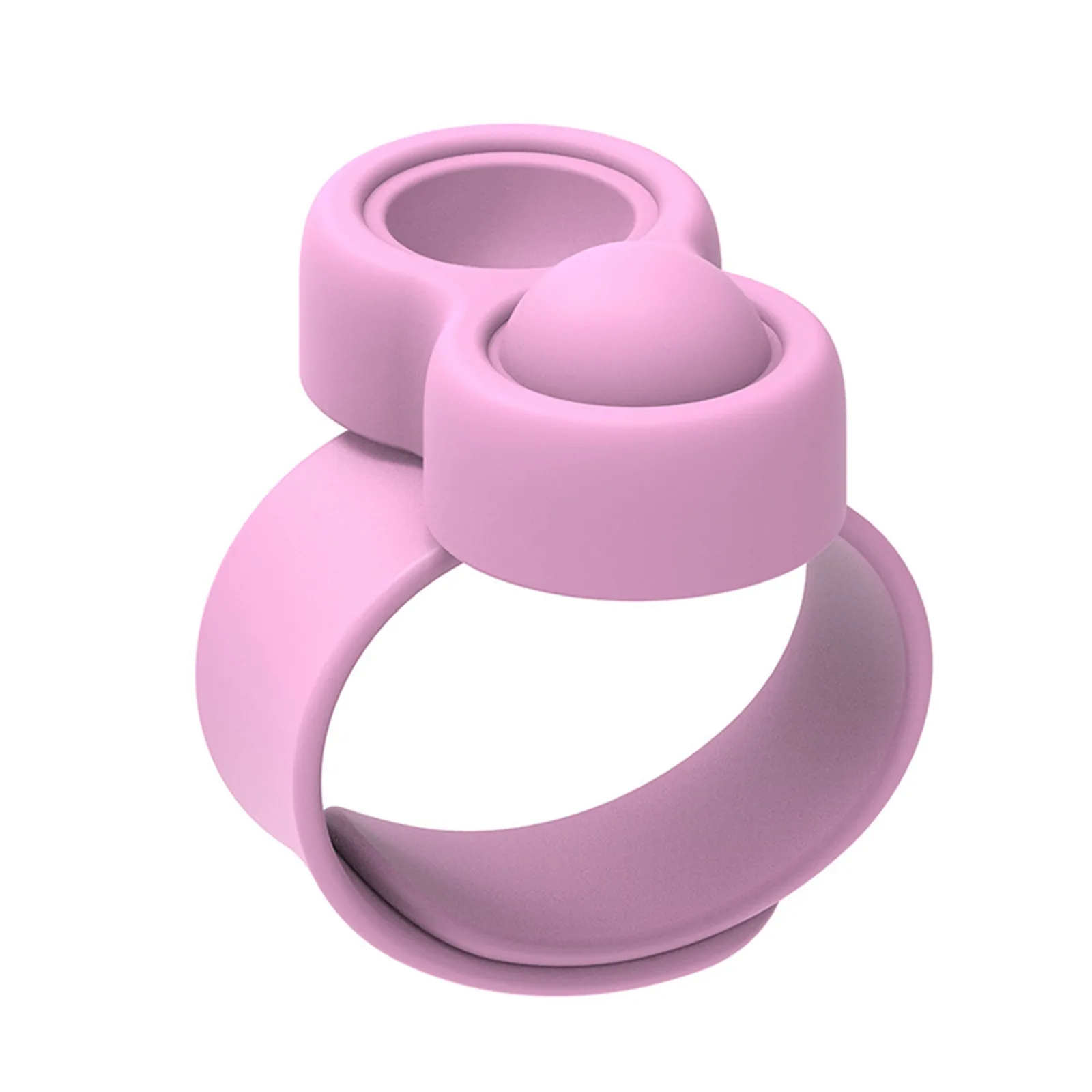 Wearable Autism Special Needs Stress Reliever Hand Finger Press Silicone Bracelet Toy Kids Push Pop Bubble Wristband Fidget Toys | Игрушки и