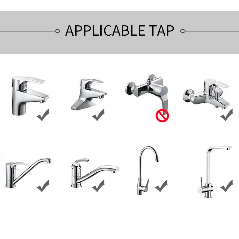 Кухонный переходник для крана аэратор 3 режима регулируемый 360 Поворот ванная