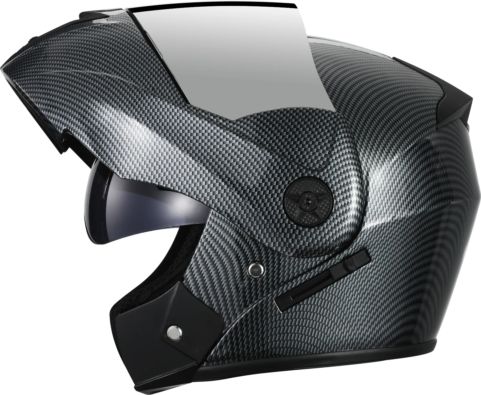 

Hot Sale DAYU Flip Up Motorcycle Helmet for adults Safety Helmet Double Lens DOT Motorbike Helmet with Inner Sun Visor Helmets