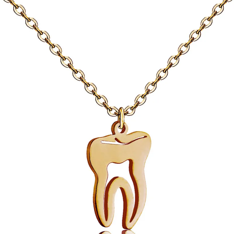 Ожерелье с кулоном в виде человеческих органов из нержавеющей стали | Украшения и