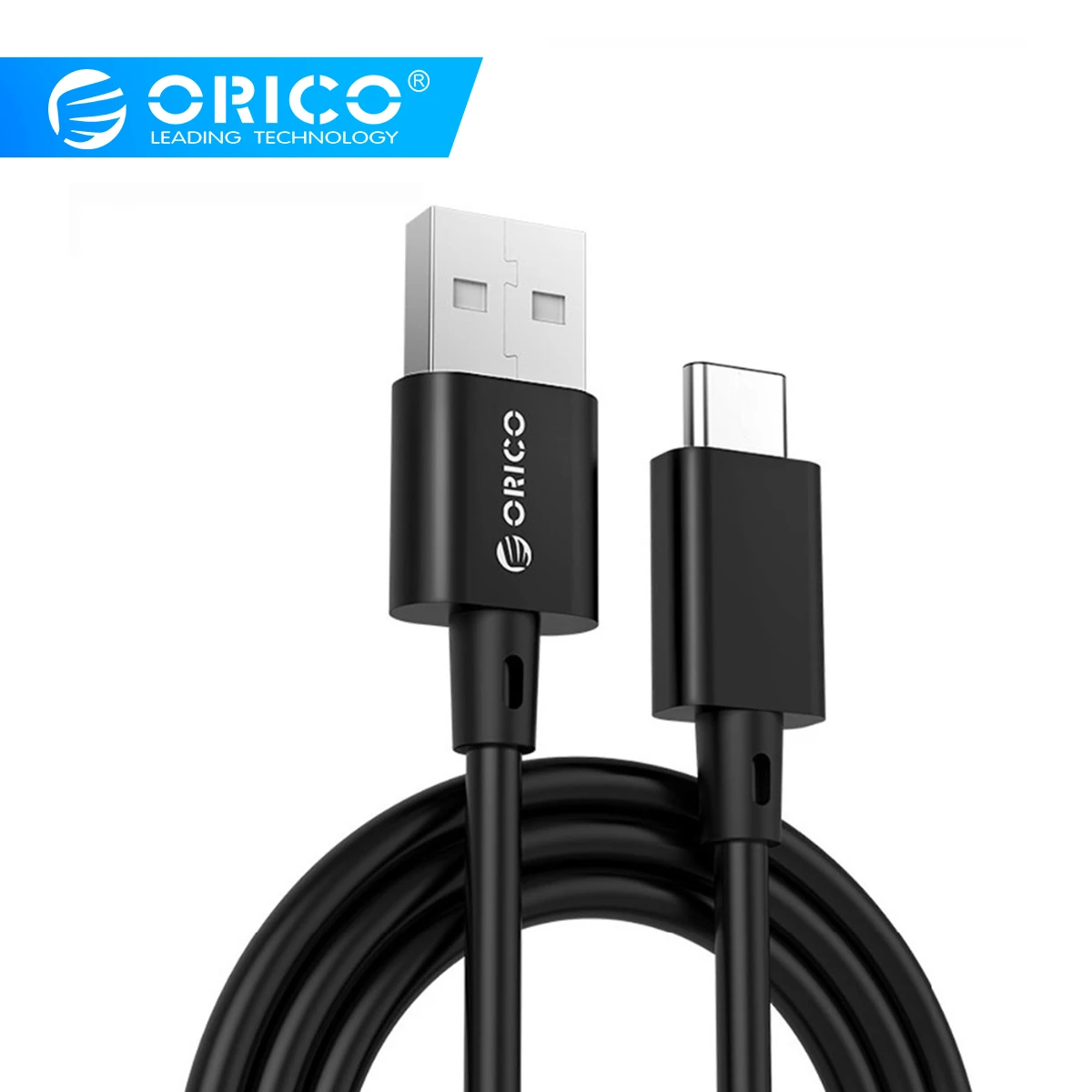 Кабель Orico Usb Type C для быстрой зарядки макс. 3 А кабель 1 м интеллектуальный зарядный