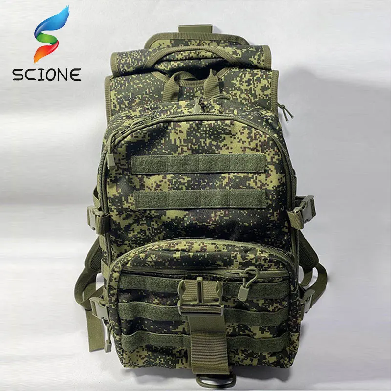 Military Assault 900d Waterproof Outdoor Sport Hiking Camping Bag Army Green Rucksack  Xa276y