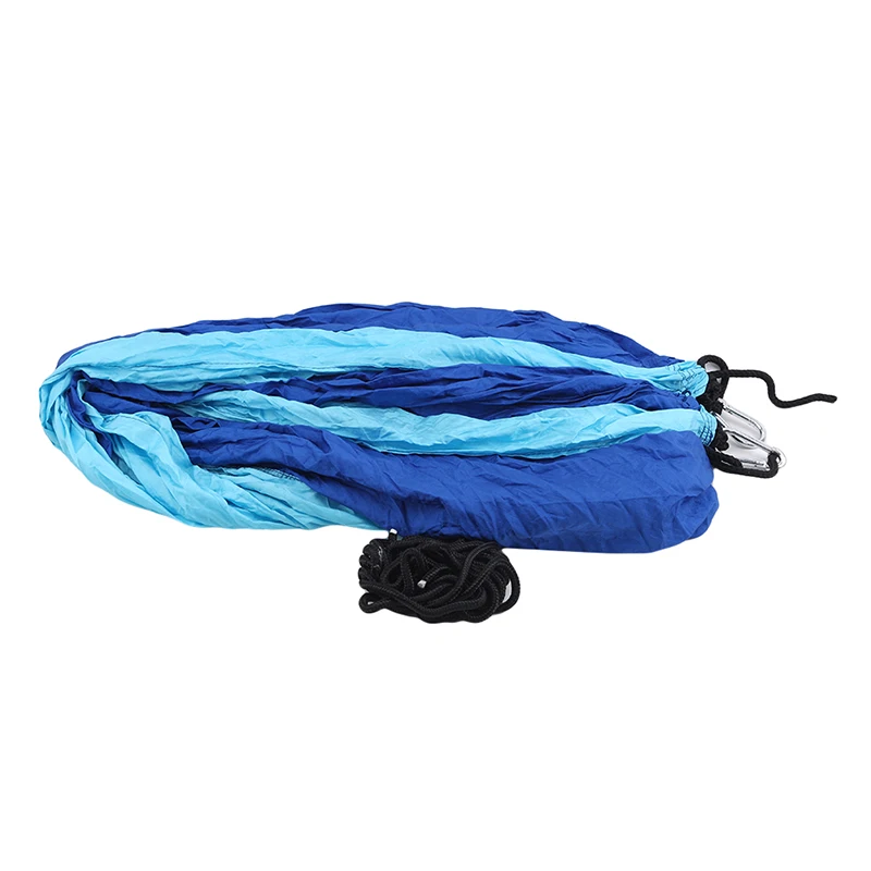 

Nylon Double Person Hammock Adult Camping Outdoor Backpacking Travel Survival Garden Swing Hunting Sleeping Bed Portable Hammock
