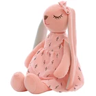 35 см милые Мультяшные длинные уши кролик кукла детские мягкие плюшевые игрушки для детей Кролик спящий мат мягкие плюшевые игрушки животных младенцев