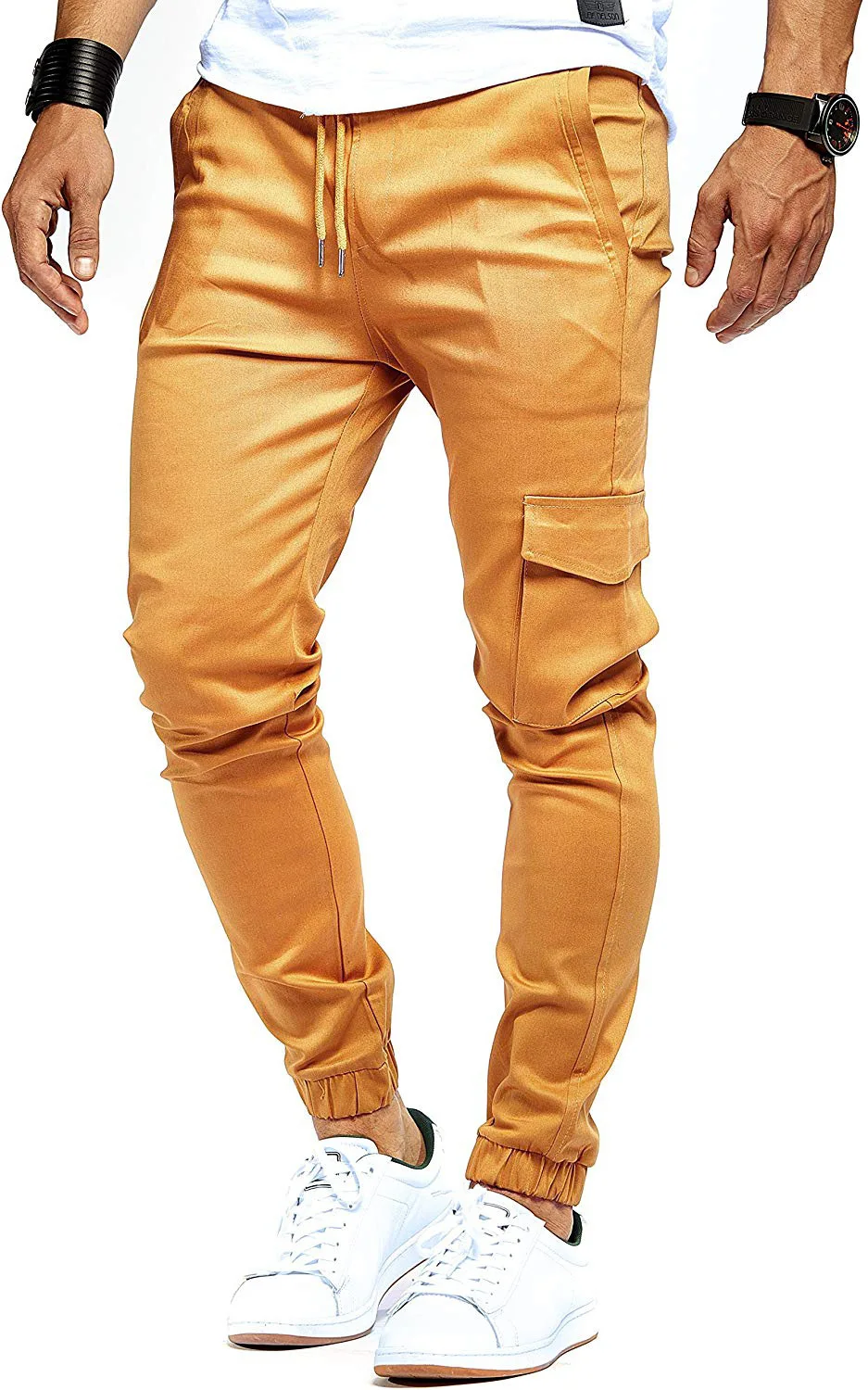 

Men's Loose Large Elastic Casual Pants Plaid Men Clothing Casual Streetwear Pants Man Clothing Slim Trousers