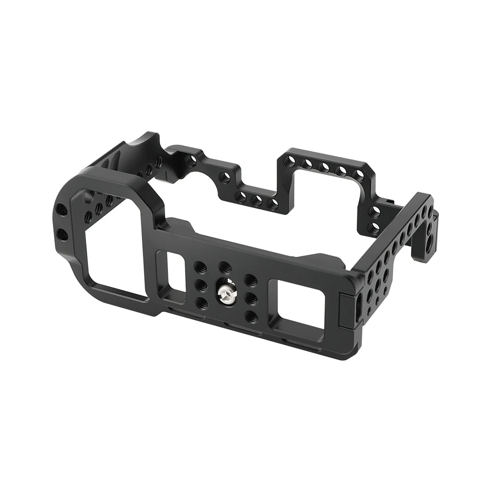 

HDRIG A7R IV Camera Cage Form-Fitting Cage For Sony Alpha 7R IV, A7R IV, ILCE-7RM4, A7RM4 Camera With Cold Hot Shoe Adapter