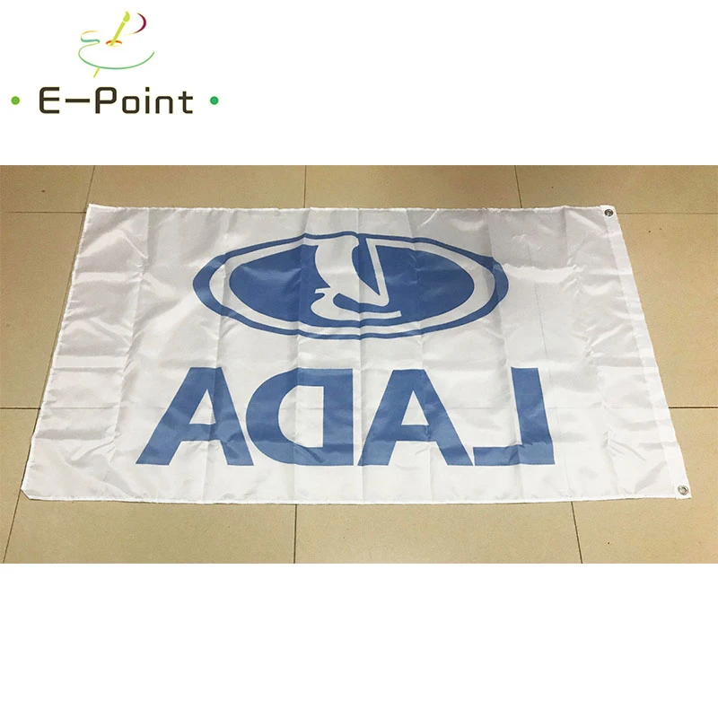 Россия LADA автомобилей флаг 2* 3ft(60*90 см) 3* 5ft(90*150 см) Размеры рождественские украшения для дома и сада
