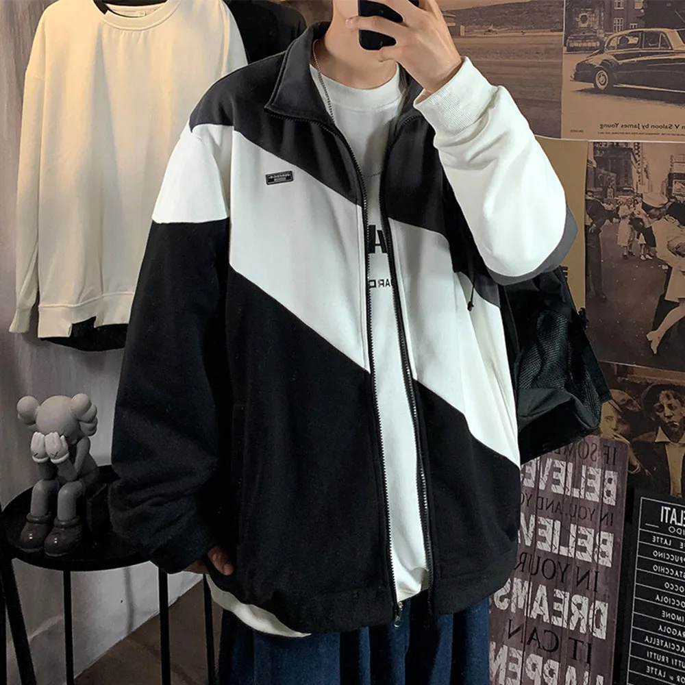 

Polar Fleece Men Jacket 2021 Oversized Polar Fleece Men Jacket Winter Warm Coat Polar Fleece Men Jacket