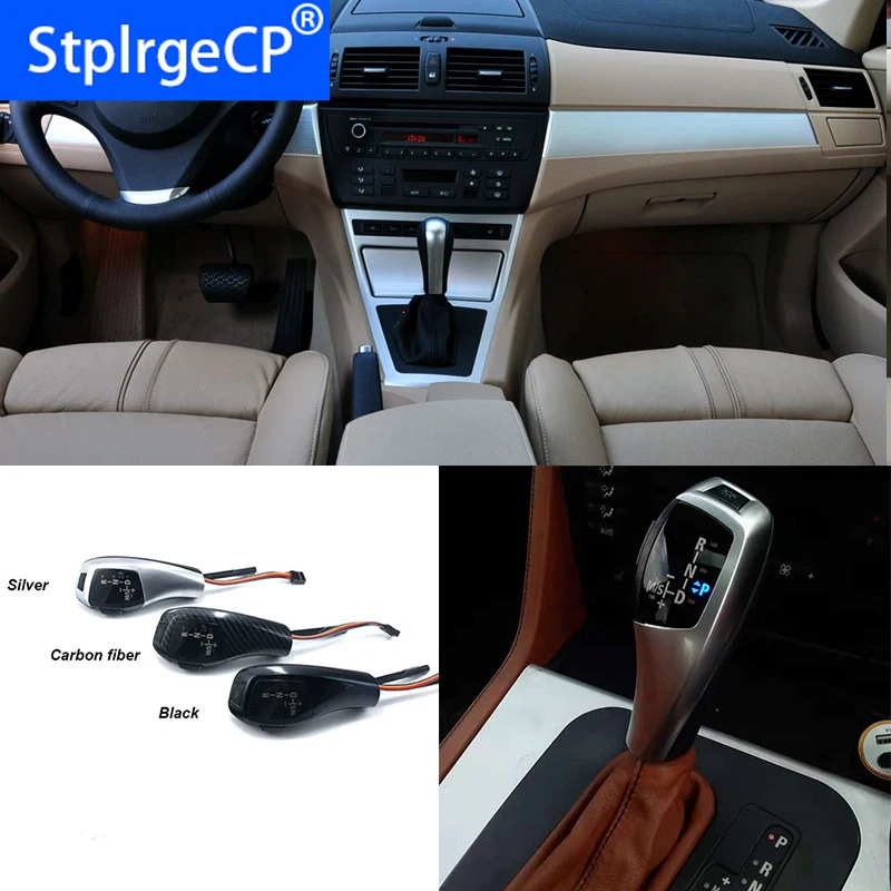 Высококачественная светодиодная ручка переключения передач рычаг для BMW X3 E83 LCI