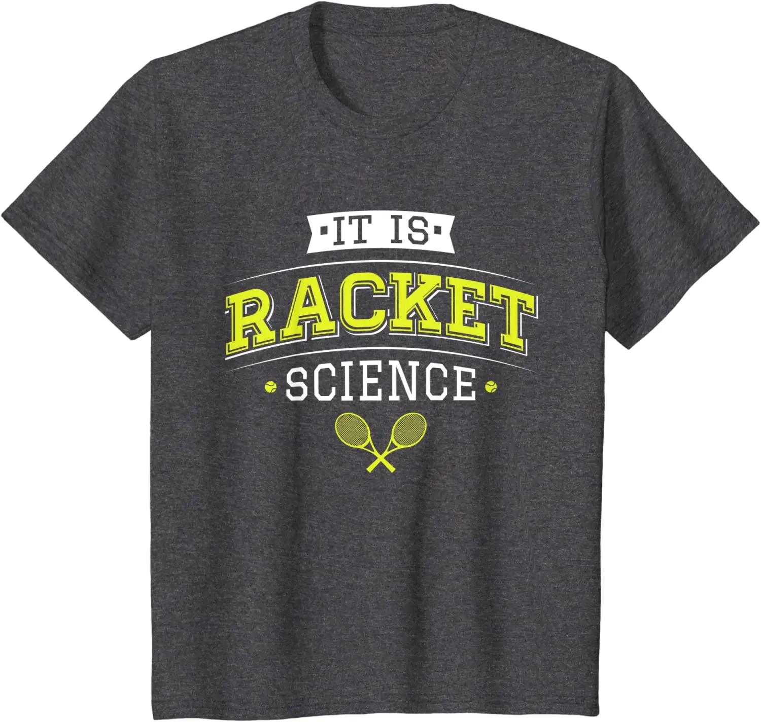 

2021 Summer Men's T-shirt Tennis Racket Simple Pattern Printing High-quality Casual Cotton All-match Loose Men's Clothing