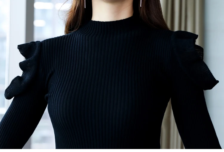 Осенний комплект из 2 предметов Женский 2019 новый темперамент без бретелек плечи