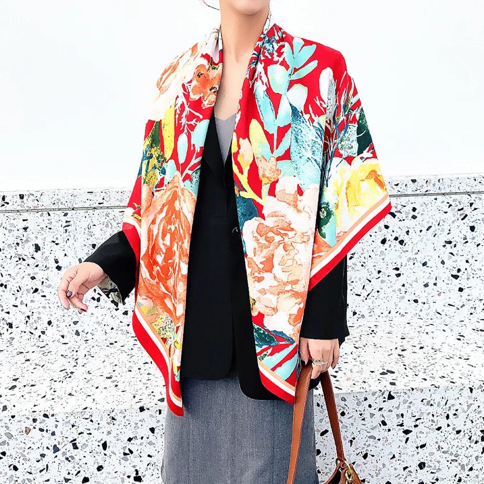 Рисунок 6 - Женский саржевый Шелковый шаль