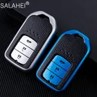 Чехол для автомобильного ключа из ТПУ для Honda Hrv Civic 2017 Accord 2003-2007 Crv Freed Pilot защитный чехол ключа автомобиля, аксессуары