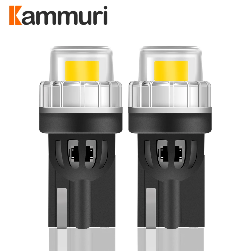 KAMMURI 2 W5W T10 светодиод Шина CAN свет лампы подходят для BMW Audi Mercedes автомобиля чтения