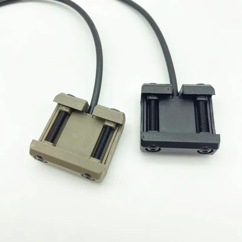 Airsoft Модульная кнопка ModButton Lite для переключения ленты давления для SF M300 M600 Оружейного фонаря DBAL A2 PEQ15 Keymod M-Lok Picatinny on.