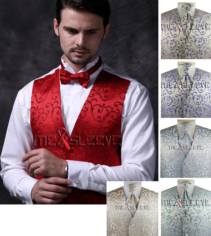 Новый стиль роскошный тканевый жилет для смокинга мужчин | Мужская одежда