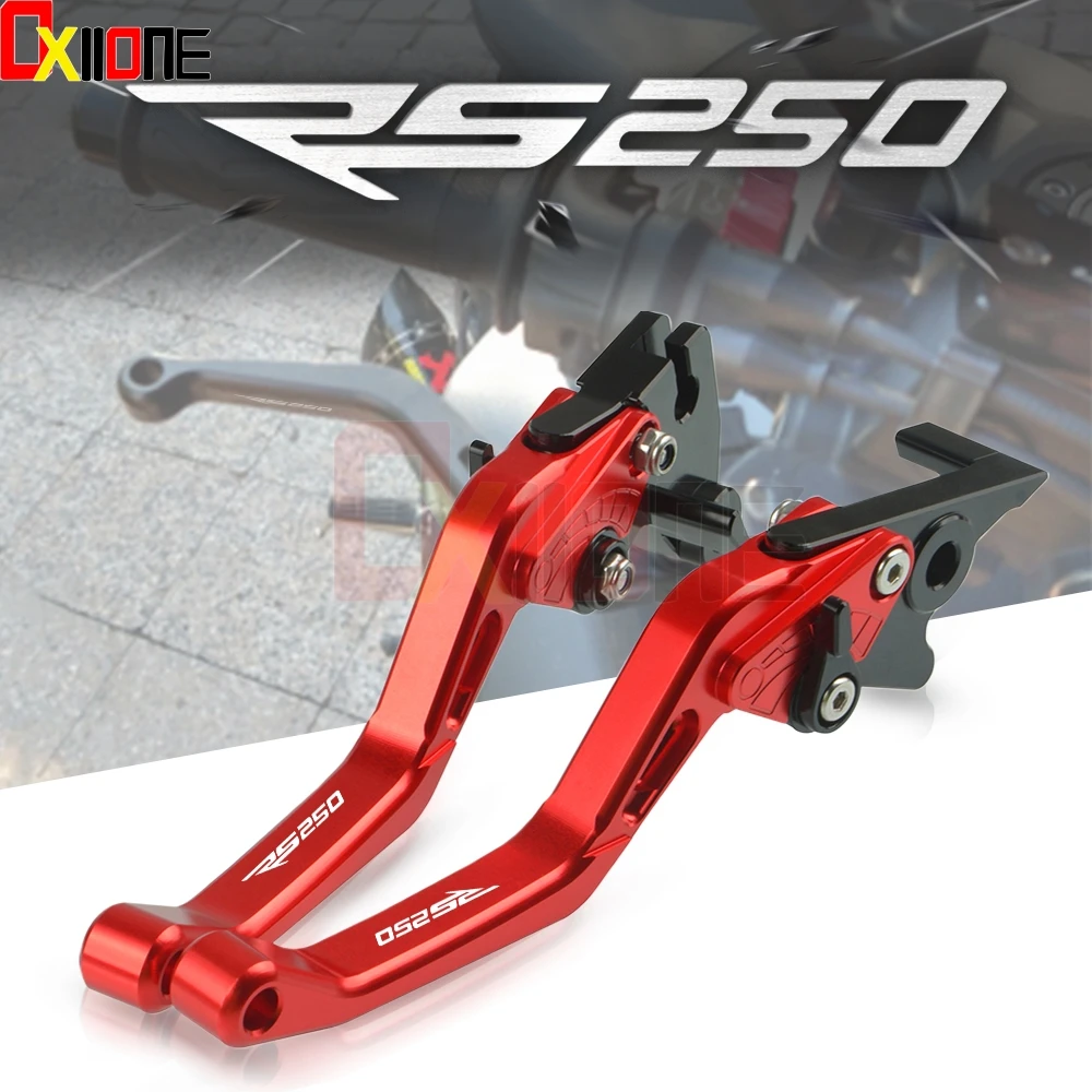 

For Aprilia RS250 Hight-Quality Motorcycle Aluminum Adjustment Brake Clutch levers RS 250 1998-2003 2000 2001 2002 Accessories