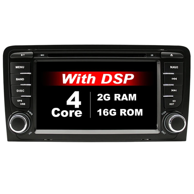 IPS DSP 2G 32G Android 9 0 автомобильный DVD GPS для Audi A3 8P 2003 2012 S3 2006 RS3 Sportback 2011 мультимедийный