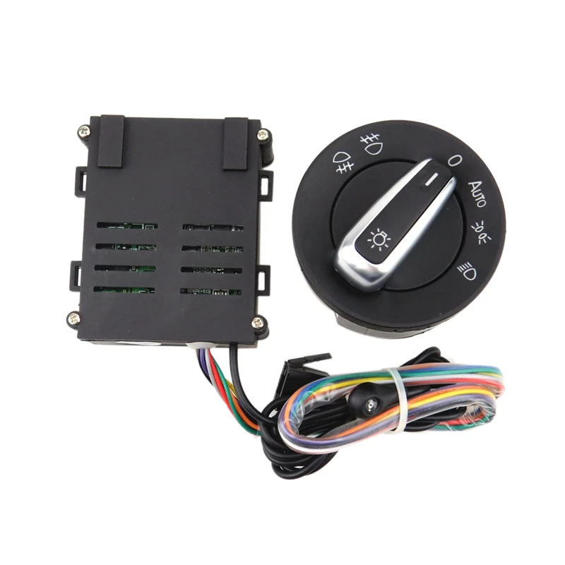 

Car Auto Automatic Headlight Sensor Knob Switch Control Module For Volkswagen Golf 4 Mk4 Jetta Mk4 Pat B5 Balo Bora Beetle T5