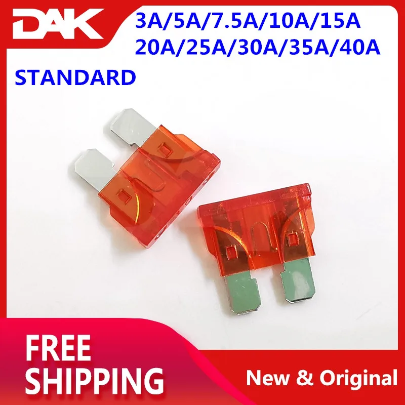 100 шт стандартный размер комплект лезвие предохранитель автомобильный включает