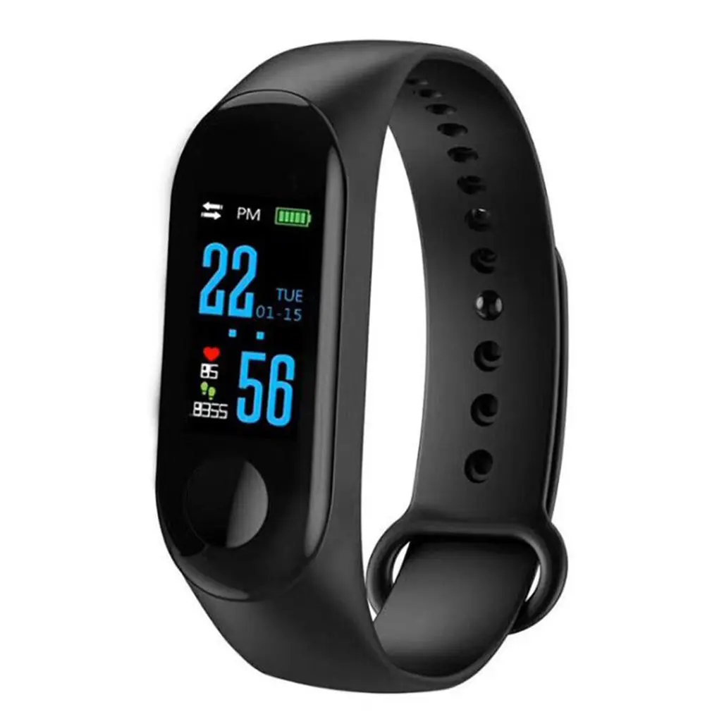 

Waterproof Pedometer M3 Smart Bracelet Message Remind health Monitoring Sport Wrist Band Wristband Watches