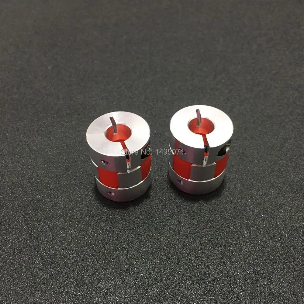 1 шт. D20xL25 Гибкая Сливовая Соединительная муфта вала BF 4/5/6/6.35/7/8/10 мм чпу шаговый