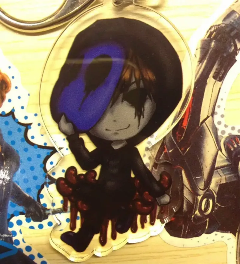 Брелок для ключей гнездо без глаз акриловая фигурка аксессуар косплея