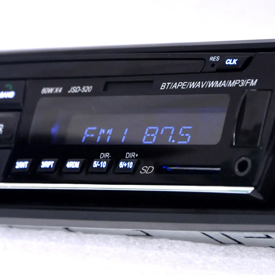 Автомагнитола DeckYard с Bluetooth V2.0 FM радио USB MP3 MMC WMA mp3 плеером стереозвуком и для