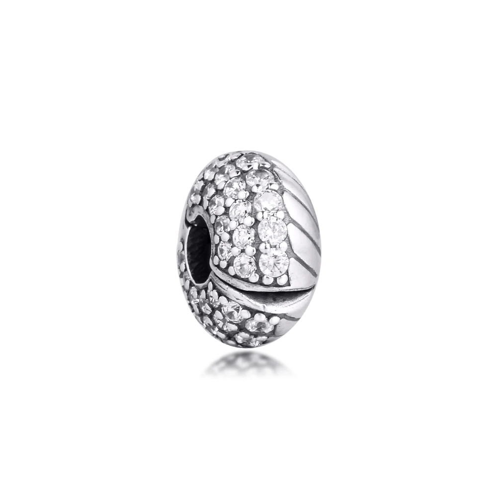 

CKK Fit Europe Bracelets Snake Chain Pattern Clip Charms Silver 925 Original Beads for Jewelry Making Sterling DIY