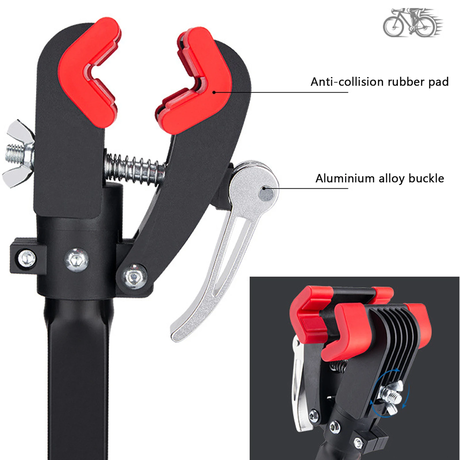 

Bicycle Wall Display Rack Easy Install Wall-hanging Mountain Bike Road Bike Indoor Suspension Bicycle Repair Rack